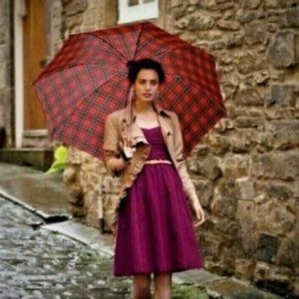 HD In Paris Velvet Dress Queen Anne Neckline Removable Straps 4 - Picture 2 of 11